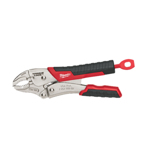 Milwaukee 7″ LOCKING PLIERS  CURVED JAW W/ GRIP