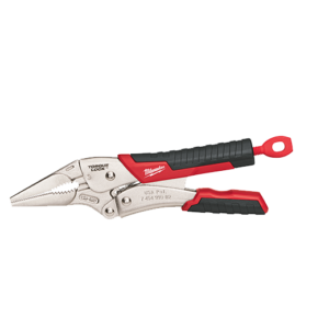 Milwaukee 9″ LONG NOSE LOCKING PLIERS W/ GRIP