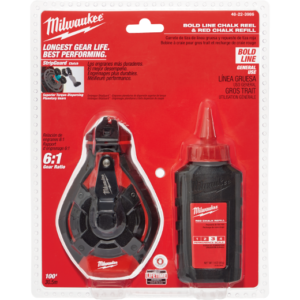 Milwaukee 100′ BOLD LINE CHALK N REEL W RED