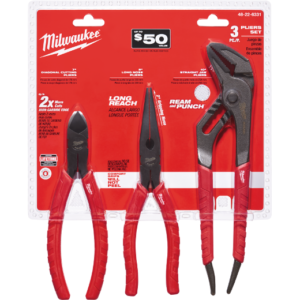 Milwaukee 3PC PLIERS KIT