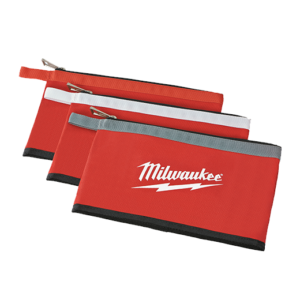 Milwaukee 3 PK ZIPPER POUCHES