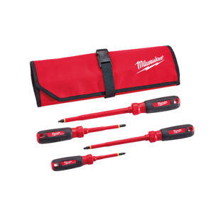 Milwaukee 4 PC INSULATED SCREWDRIVER