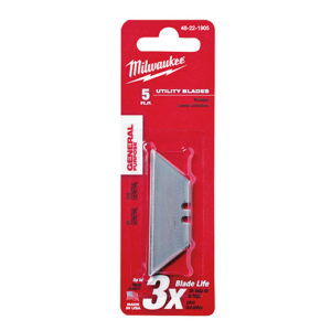 Milwaukee 5 PC GENERAL PURPOSE UTILITY BLADES